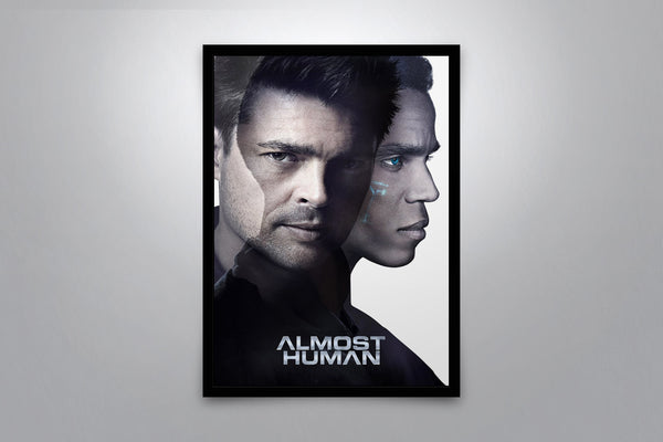 Almost Human Signed Poster with COA