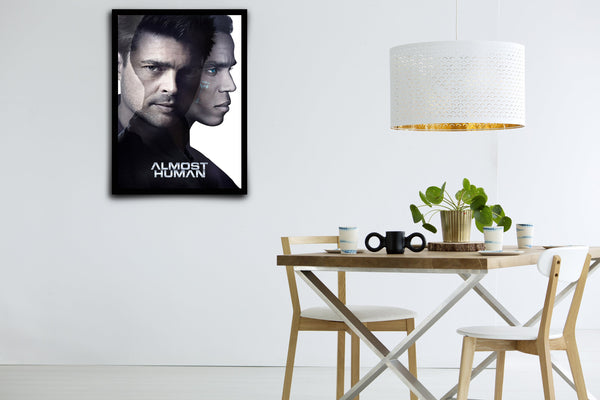 Almost Human Signed Poster with COA