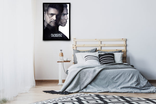 Almost Human Signed Poster with COA