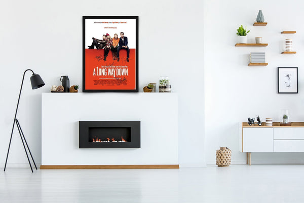 A Long Way Down Signed Poster with COA