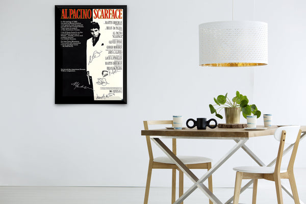 Scarface Signed Poster with COA