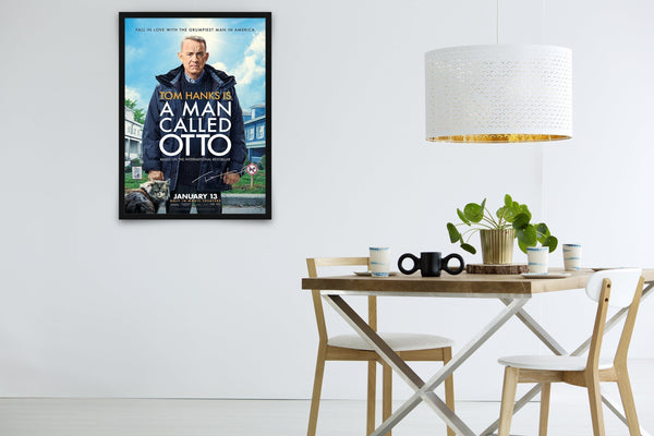 A Man Called Otto Signed Poster with COA