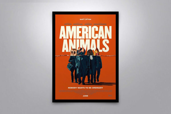 American Animals Signed Poster with COA