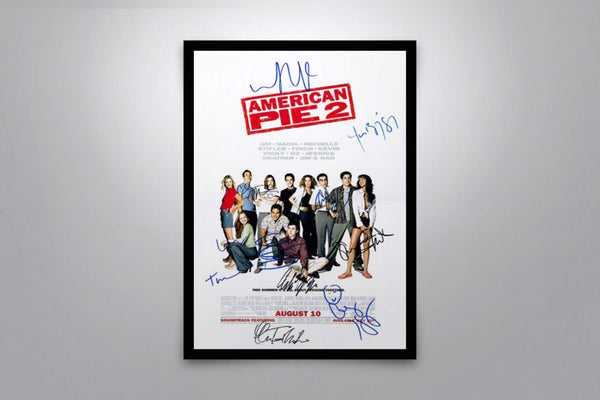 American Pie 2 Signed Poster with COA