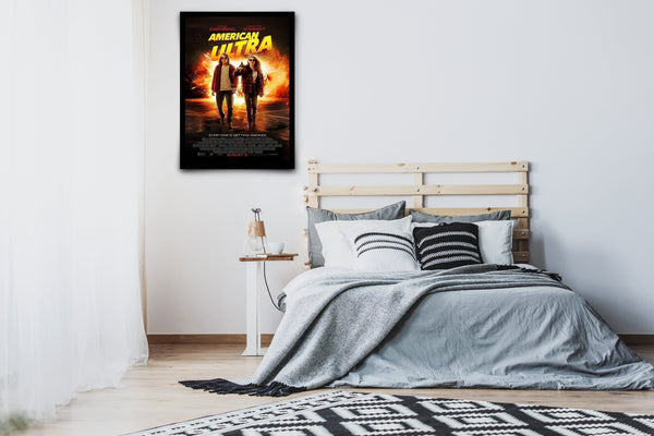 American Ultra Signed Poster with COA