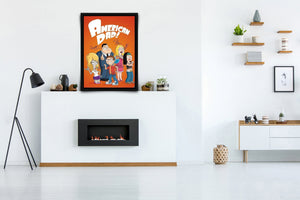American Dad Signed Poster with COA