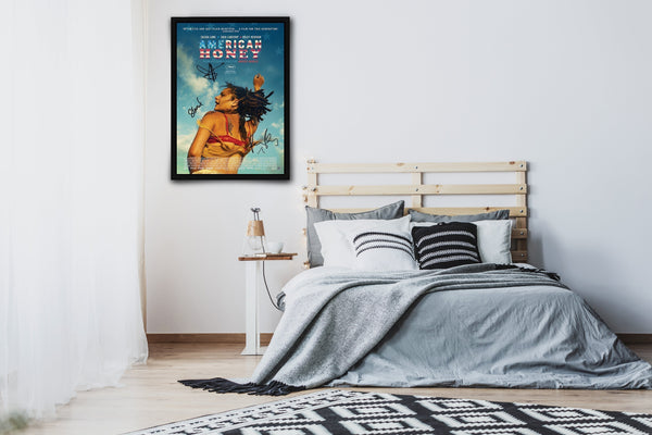 American Honey Signed Poster with COA