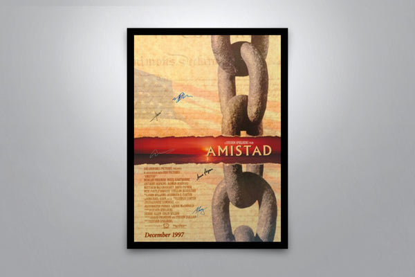 Amistad Signed Poster with COA