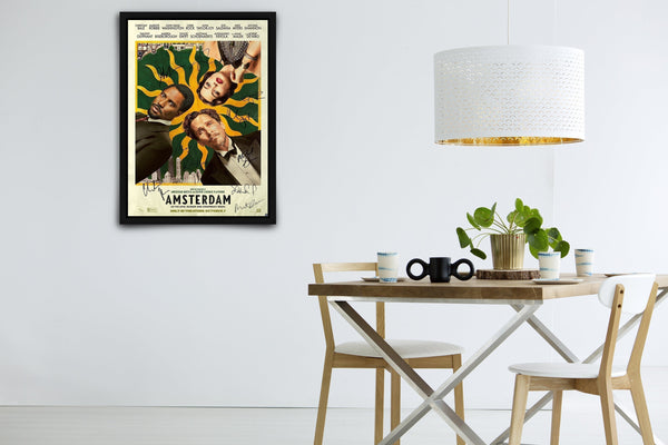 Amsterdam Signed Poster with COA