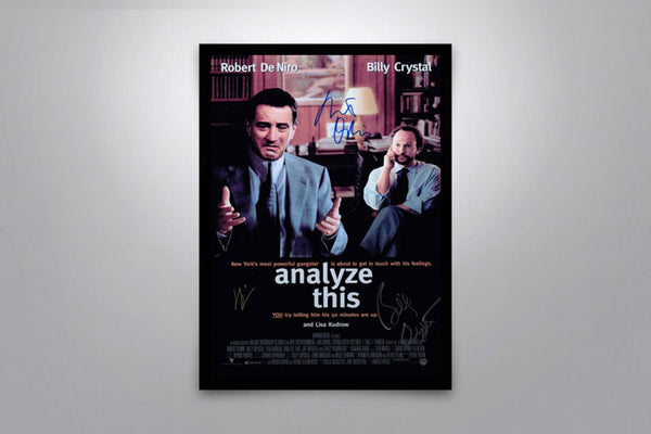 Analyze This Signed Poster with COA