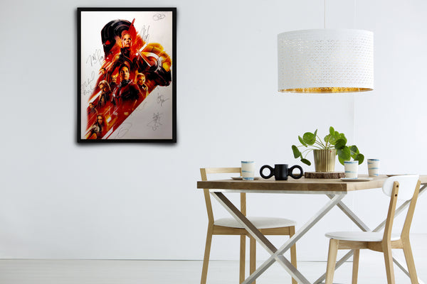 Ant-Man and the Wasp Signed Poster with COA