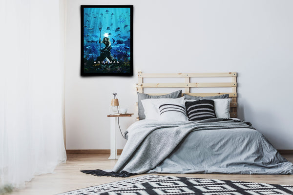 Aquaman Signed Poster with COA