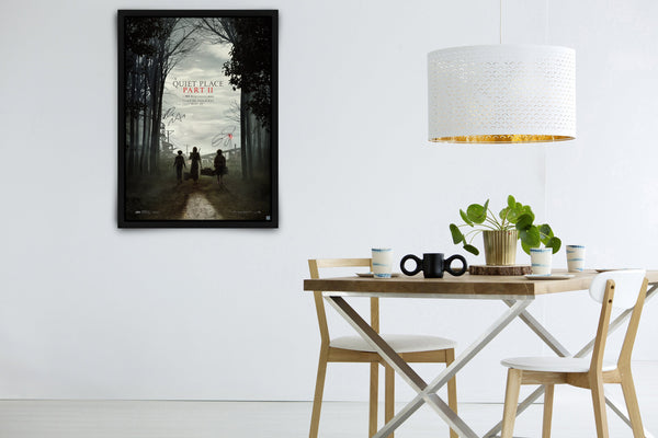 A Quiet Place Part II Signed Poster with COA