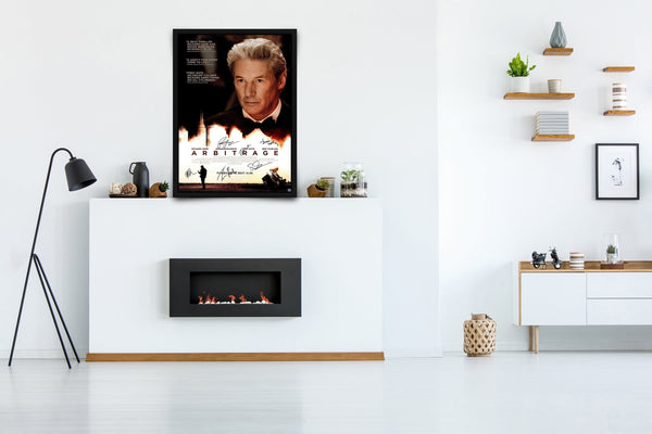 Arbitrage Signed Poster with COA