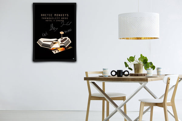 Arctic Monkeys: Tranquility Base Hotel & Casino Signed Poster with COA