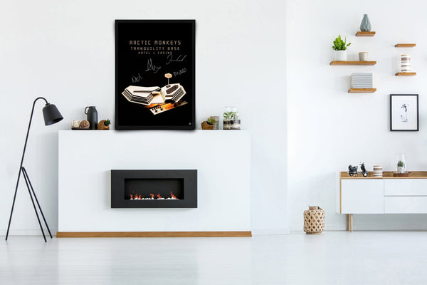Arctic Monkeys: Tranquility Base Hotel & Casino Signed Poster with COA