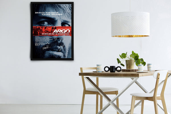 Argo Signed Poster with COA