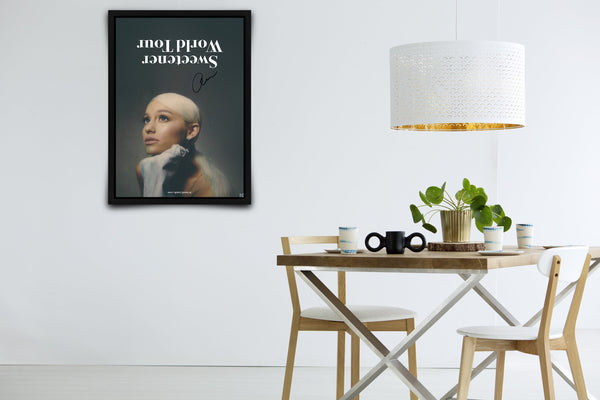 Ariana Grande: Sweetener World Tour Signed Poster with COA