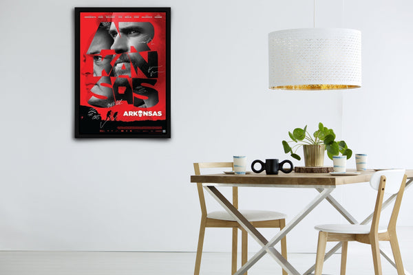 Arkansas Signed Poster with COA