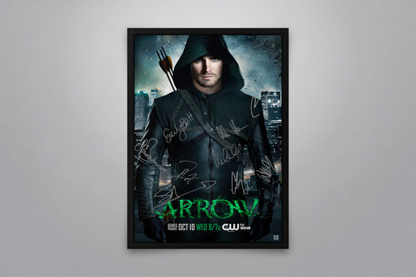 Arrow Signed Poster with COA