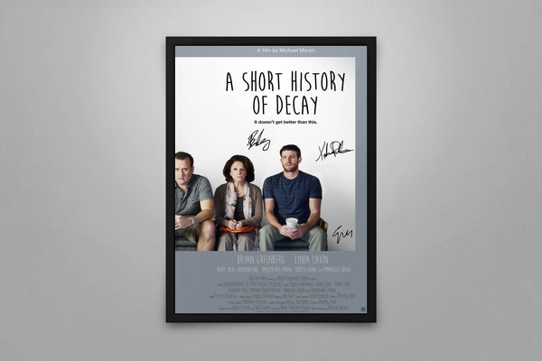 A Short History of Decay Signed Poster with COA