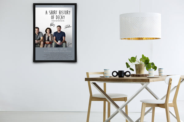 A Short History of Decay Signed Poster with COA