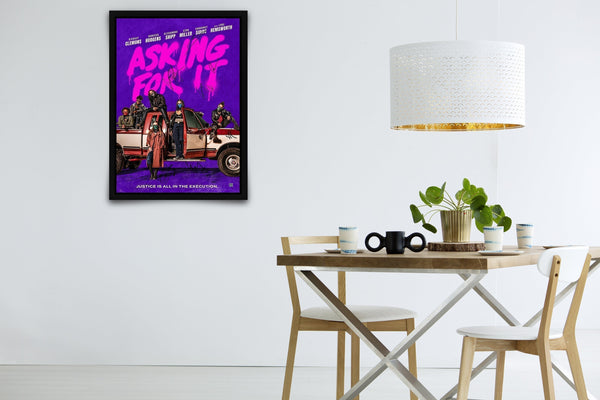 Asking For It Signed Poster with COA