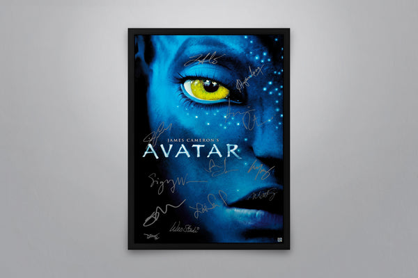 Avatar Signed Poster with COA