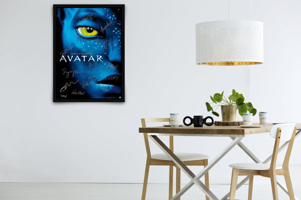 Avatar Signed Poster with COA