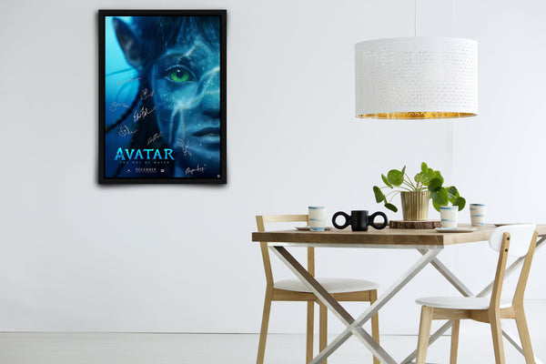 Avatar: The Way of Water Signed Poster with COA