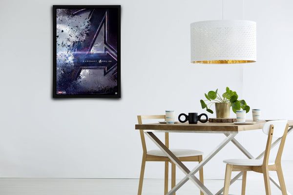 Avengers Endgame Signed Poster with COA