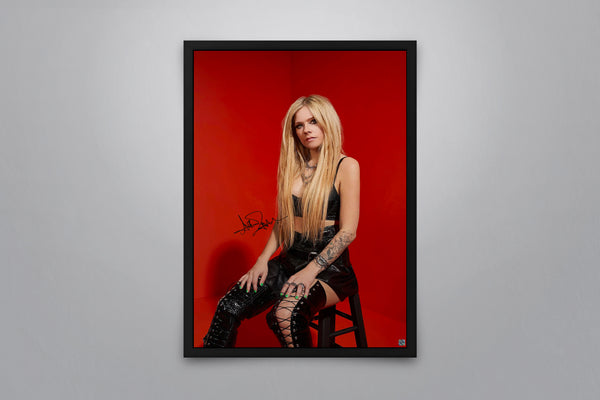 Avril Lavigne Love Sux - Signed Poster + COA