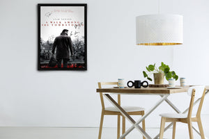 A Walk Among the Tombstones Signed Poster with COA