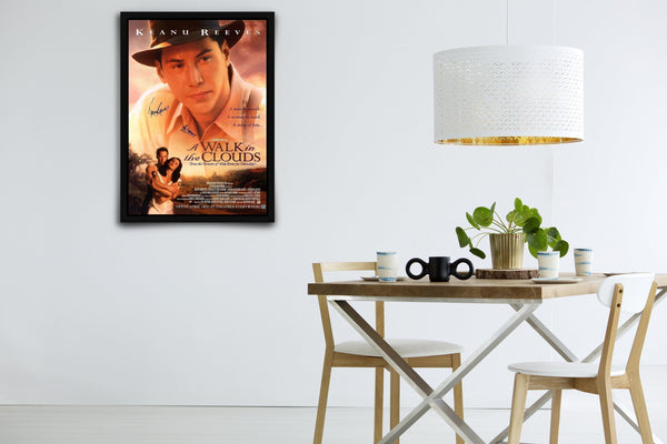 A Walk in the Clouds Signed Poster with COA