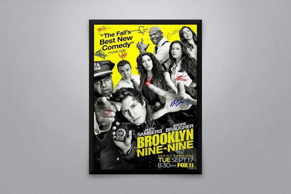 Brooklyn Nine-Nine Signed Poster with COA