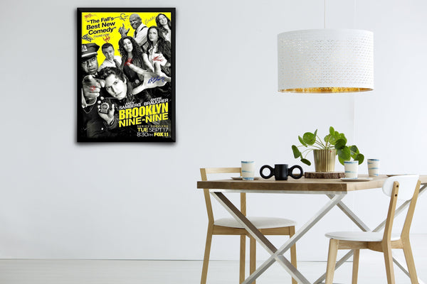 Brooklyn Nine-Nine Signed Poster with COA