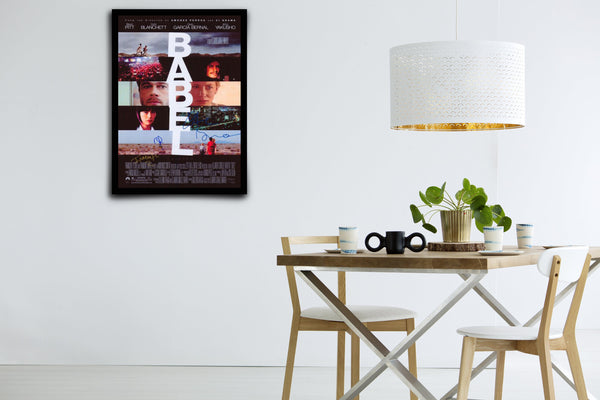 Babel Signed Poster with COA