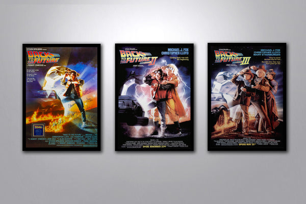 Back to the Future Autographed Poster Collection