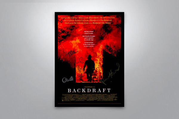 Backdraft - Signed Poster + COA