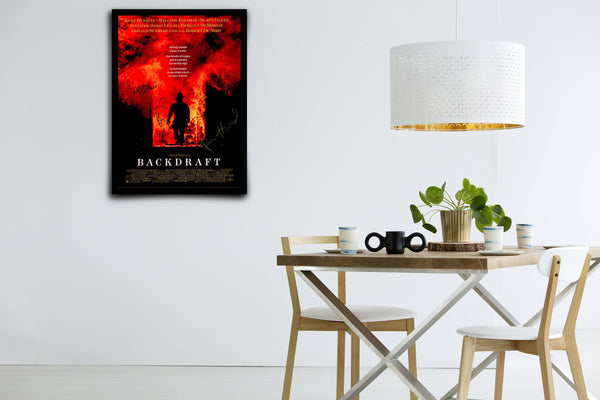 Backdraft Signed Poster with COA