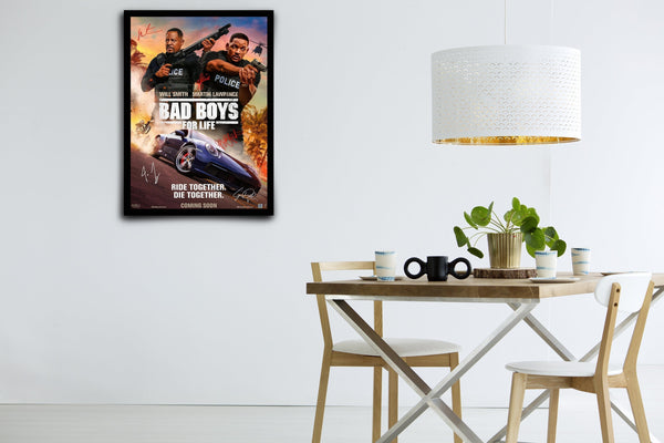 Bad Boys for Life Signed Poster with COA