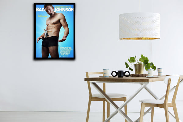 Bad Johnson Signed Poster with COA