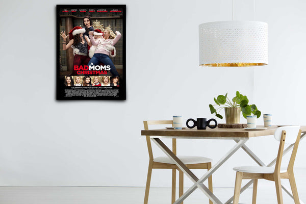 A Bad Moms Christmas Signed Poster with COA