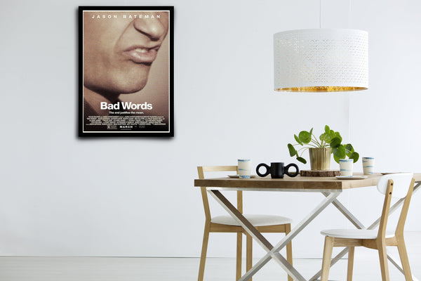 Bad Words Signed Poster with COA