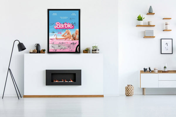 Barbie - Signed Poster + COA