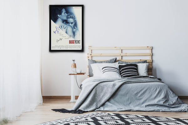 Basic Instinct Signed Poster with COA