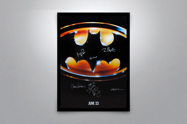 Batman Autographed Poster Collection