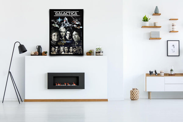 Battlestar Galactica Signed Poster with COA