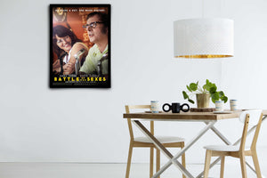 Battle of the Sexes Signed Poster with COA
