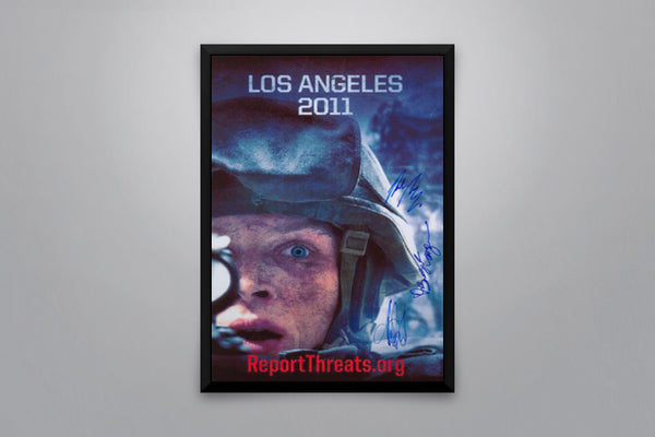 Battle: Los Angeles Signed Poster with COA
